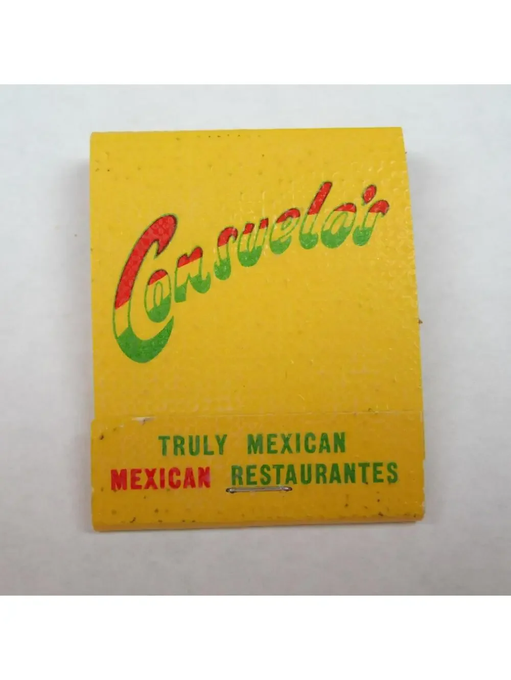 3 Vintage Matchbooks El Gaucho El Torito Consuelos California Mexican Restaurant
